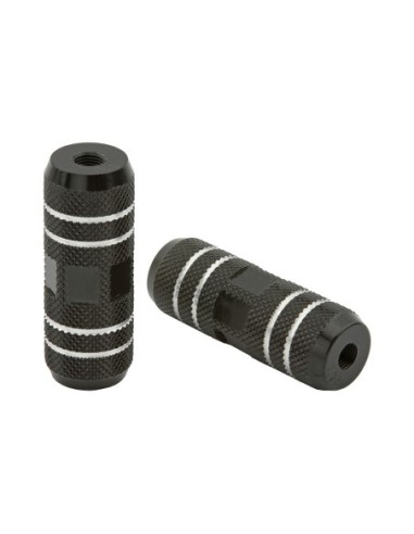 Alloy Pegs 006a 24/26t W*1.10 L*3 Black.
